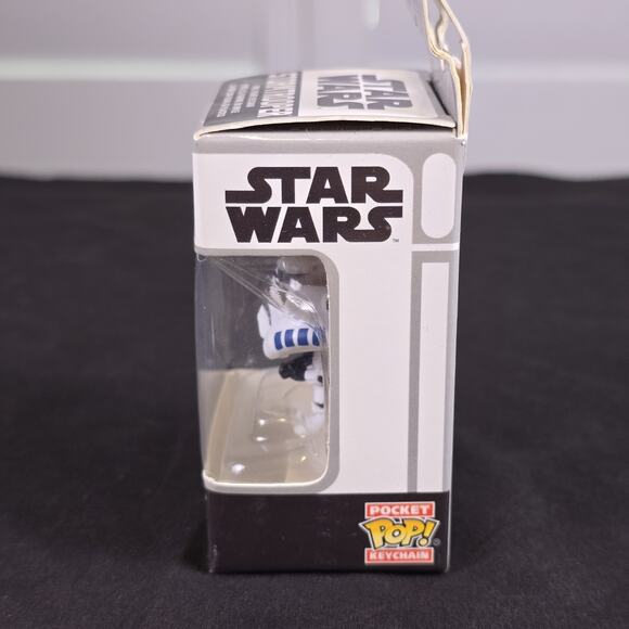 Funko Pocket POP! Star Wars Stormtrooper Vinyl Figure Keychain - Picture 2 of 6